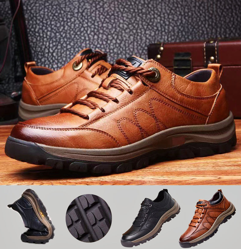 Matt | Handgemaakte Leren Herenschoenen (Koop 1, krijg 1 gratis)