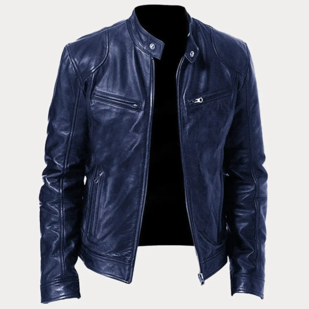 Steven | Leren jas