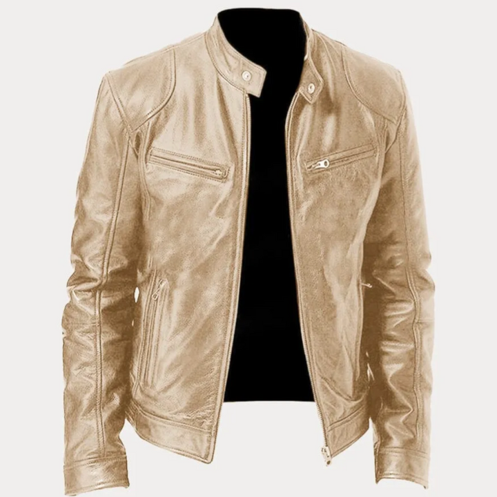 Steven | Leren jas