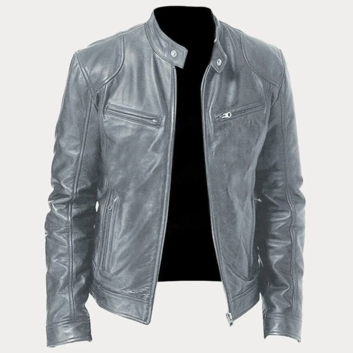 Steven | Leren jas