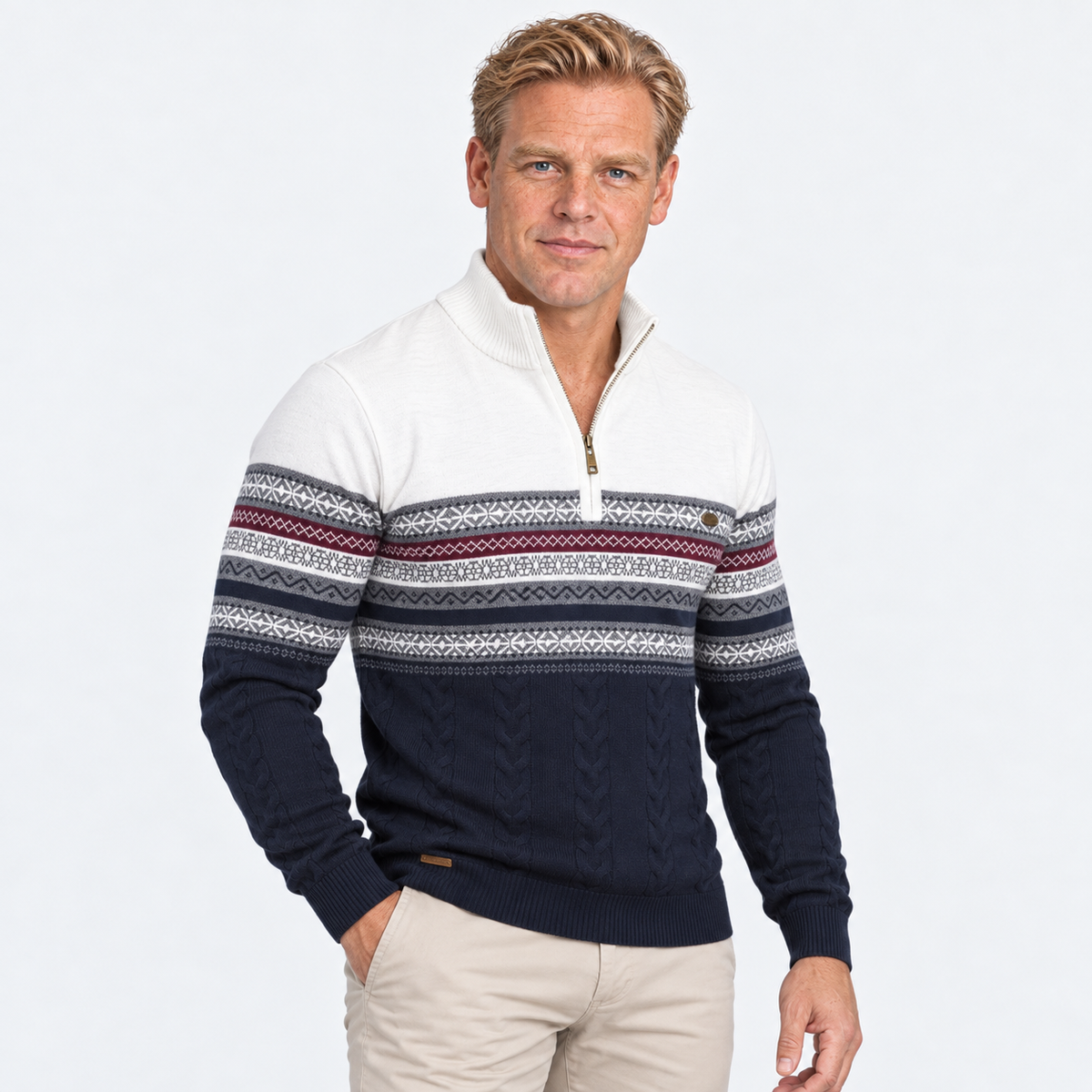 Davie |  Half Zip Trui