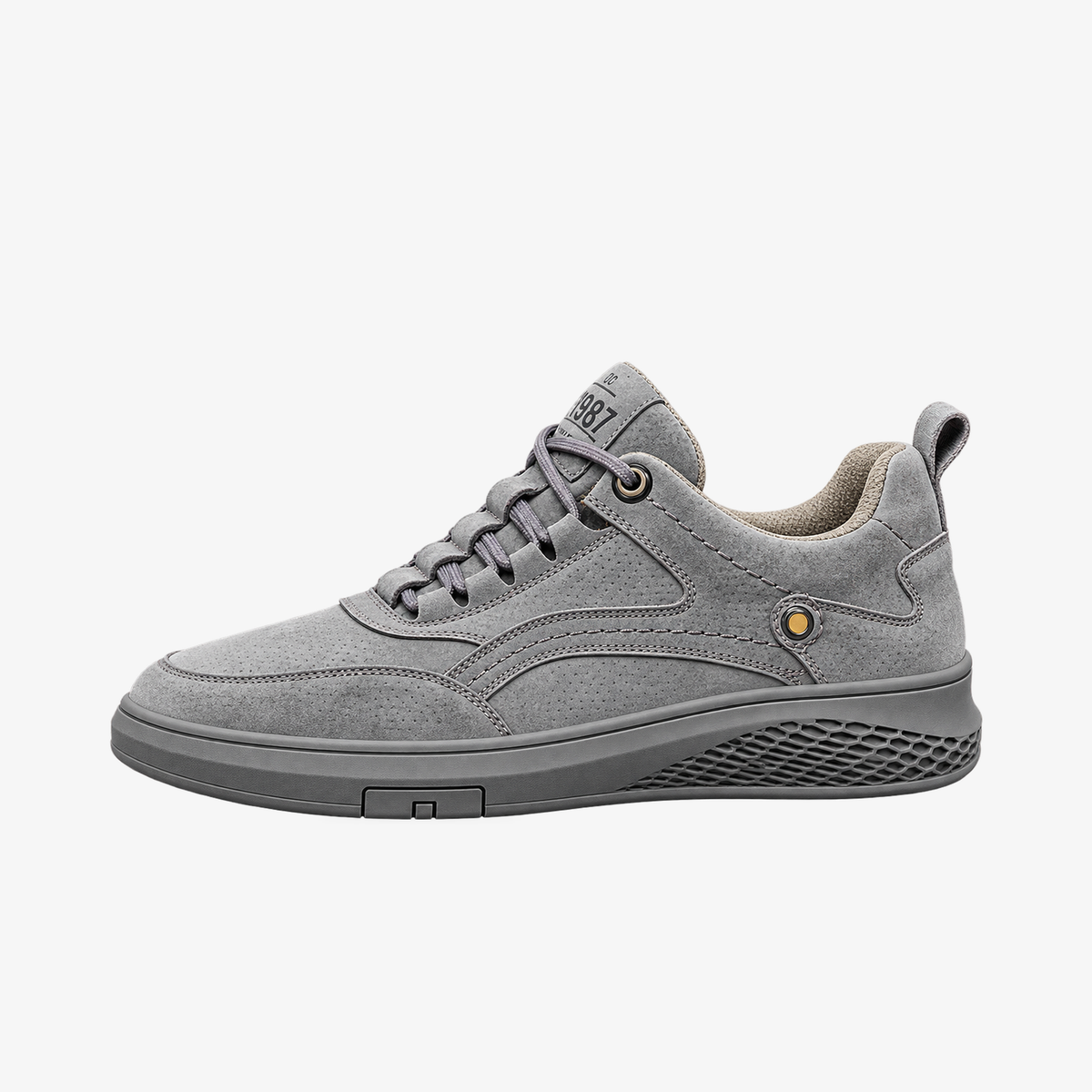 Ficke mocassneakers in grijs