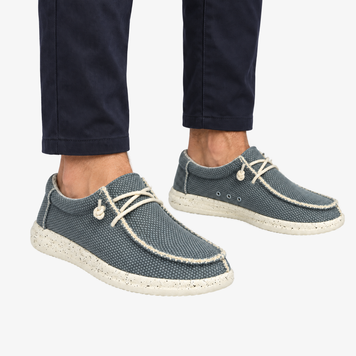 Marco Vero casual comfortschoen in blauw