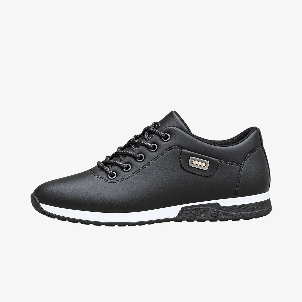 Rico Monti herensneaker in zwart
