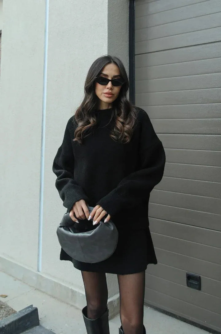 Erica | Gebreide Set (Top + Rok)